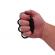 Box cu snur ideallstore®, rozeta, poetic justice, metalic, negru, 1 cm