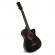 Chitara clasica din lemn ideallstore®, true melody, 95 cm, neagra, husa nylon inclusa