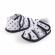 Sandalute albe cu stelute negre (marime disponibila: 3-6 luni (marimea 18