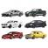 Hot wheels silver series set 6 masinute metalice tematica japoneza