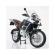 Motocicleta metalica  bmw rs1200 gs alba scara 1 la 9
