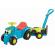 Ecoiffier set tractor ride cu remorca si cositoare
