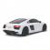 Masina cu telecomanda audi r8 alb cu scara 1 :24