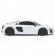 Masina cu telecomanda audi r8 alb cu scara 1 :24