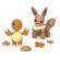 Pokemon mega set doua bile charmander si eevee 40 piese