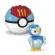 Pokemon mega set doua bile togepi si piplup 41 piese
