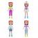 Polly pocket set 2 papusi si accesorii 27 piese