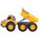 Camion basculant dickie toys volvo articulated hauler 23 cm cu lumini si sunete