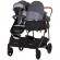 Carucior gemeni chipolino duo smart 2 in 1 silver grey