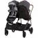 Carucior gemeni chipolino duo smart 2 in 1 silver grey