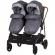 Carucior gemeni chipolino duo smart 2 in 1 silver grey