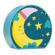 Lampa de veghe cu led mybabylight moon, 0+ luni, reer