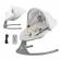 Leagan electric kinderkraft lumi 2 light grey