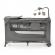 Patut travel kinderkraft joy 2 cu accesorii si geanta transport dark grey