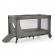 Patut travel kinderkraft joy 2 cu accesorii si geanta transport dark grey