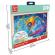 Puzzle din lemn 2 in 1 - salvarea oceanului (50 piese), cu fata dubla si activitate colorare