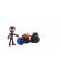 Set motocicleta si figurina miles morales spider man spidey prietenii extraordinari 10 cm