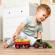 Tractor simba abc fendt animal trailer 30 cm cu lumini, sunete, remorca si figurina