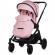 Carucior copii 3 in 1 chipolino magnum pink marshmallow