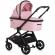 Carucior copii 3 in 1 chipolino magnum pink marshmallow