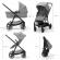Carucior copii 4 in 1 kinderkraft newly moonlight grey