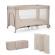 Patut travel kinderkraft joy 2 cu geanta transport beige