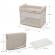 Patut de calatorie kinderkraft moon dream beige