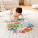Puzzle potriveste perechea - animale si gustari hape (36 piese)