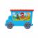 Set constructie polym - camion cu remorca creativ pentru copii (114 piese)