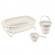 Set pentru baie 3 in 1 cu cadita pliabila - bej