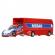 Transportator hot wheels euro hauler cu masinuta nissan 300 zx gts scara 1:64