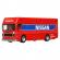 Transportator hot wheels euro hauler cu masinuta nissan 300 zx gts scara 1:64