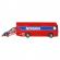 Transportator hot wheels euro hauler cu masinuta nissan 300 zx gts scara 1:64