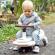Masinuta ride on pentru copii hape wiggle & giggle alb