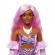 Papusa barbie deluxe style cu par mov