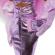 Papusa barbie deluxe style cu par mov