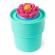 Set de joaca nisip kinetic floare squish blossom