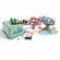 Set trenulet port din lemn hape 51 piese