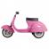 Trotineta ride on pentru copii vespa ambosstoy hape roz
