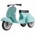 Trotineta ride on pentru copii vespa ambosstoy hape verde menta