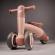 Bicicleta fara pedale kinderkraft minibi pink