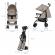 Carucior sport kinderkraft tik, tip umbrela,  stone beige