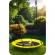 Leagan tip cuib pentru copii xxl, 100 cm, 150 kg, neo-sport 1083, galben