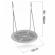 Leagan tip cuib pentru copii xxl, 100 cm, 150 kg, neo-sport 110301, gri