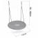 Leagan tip cuib pentru copii xxl, 110 cm, 150 kg, neo-sport 110310, negru