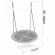 Leagan tip cuib pentru copii xxl, 110 cm, 150 kg, neo-sport 110311, gri
