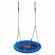 Leagan tip cuib pentru copii xxl, 120 cm, 150 kg, neo-sport 1061, albastru
