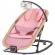 Scaunel balansoar bebelusi chipolino senso pink marshmallow wood