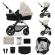 Carucior 3 in 1 kinderkraft moov 2, moonlight grey