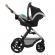 Carucior 3 in 1 kinderkraft moov 2, moonlight grey